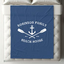 Search for lake house blankets Nautical