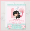 Search for little mermaid 1st birthday invitations Girls birthday party