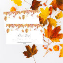 Search for maple leaves invitations Elegant