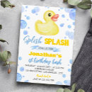 Search for candy 1st birthday invitations Blue