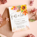 Search for foliage bridal shower invitations Fall in love
