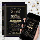 Search for 80th 30th birthday invitations black and gold
