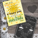 Search for old fashioned wedding invitations Chalkboard
