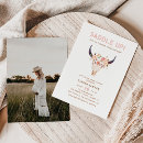Search for bull skull invitations Pink