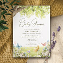 Search for butterfly garden baby shower invitations Gender neutral