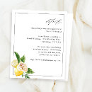 Search for destination wedding enclosure cards Information