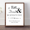Search for 75th birthday posters Retro