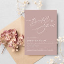 Search for handwritten bridal shower invitations Modern