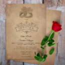 Search for vintage old paper wedding invitations Victorian