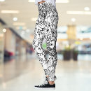 Search for scandinavian leggings Black and white