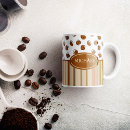 Search for brown beans coffee mugs White