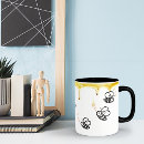 Search for golden bee mugs Black