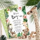 Search for monkey baby boy shower invitations Safari