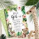 Search for zebra baby girl shower invitations Jungle