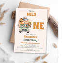 Search for wild jungle baby shower invitations Calligraphy typography whimsical modern