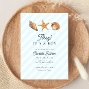 Search for baby blue bridal shower invitations Beach
