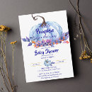 Search for little pumpkin baby boy shower invitations Fall