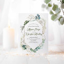 Search for hydrangea rehearsal dinner invitations Floral