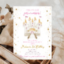 Search for magic castle invitations Princess party