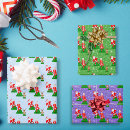 Search for yoga santa wrapping paper Funny