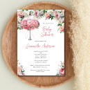Search for formal baby girl shower invitations Modern