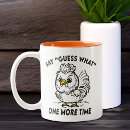 Search for funny rooster gifts Black and white