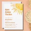 Search for contemporary baby shower invitations Typography