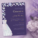 Search for foil quinceanera invitations Girly