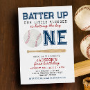 Search for batter up baseball invitations Little slugger