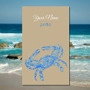 Search for crab business cards Coastal