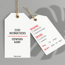 Search for washing instructions Small business