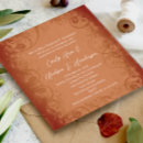 Search for coral magnets wedding stationery orange