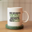 Search for finance mugs Excel