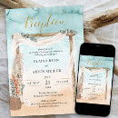 Search for beach arbor wedding invitations For her