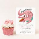 Search for girl reptile birthday invitations Pink