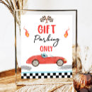 Search for car park posters Race car birthday