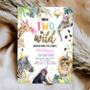 Search for leopard print birthday invitations Party animals