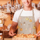 Search for botanical drawing aprons For her