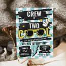 Search for two cool birthday invitations Boy 2nd birthday