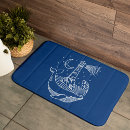 Search for whale bath mats Nautical