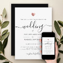 Search for gold calligraphy wedding invitations Modern
