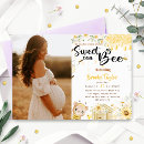 Search for sunflower photo invitations Honey bee