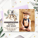 Search for rodeo birthday invitations Brown