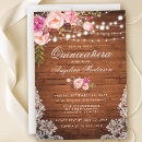 Search for lace quinceanera invitations String lights