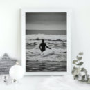 Search for black and white surf posters Sea