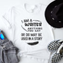Search for published author tshirts Journalist