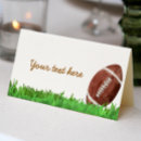 Search for football place cards Sports