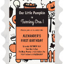 Search for october 1st birthday invitations Autumn