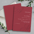 Search for cranberry invitations Modern calligraphy