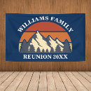 Search for family reunion banners Sunset